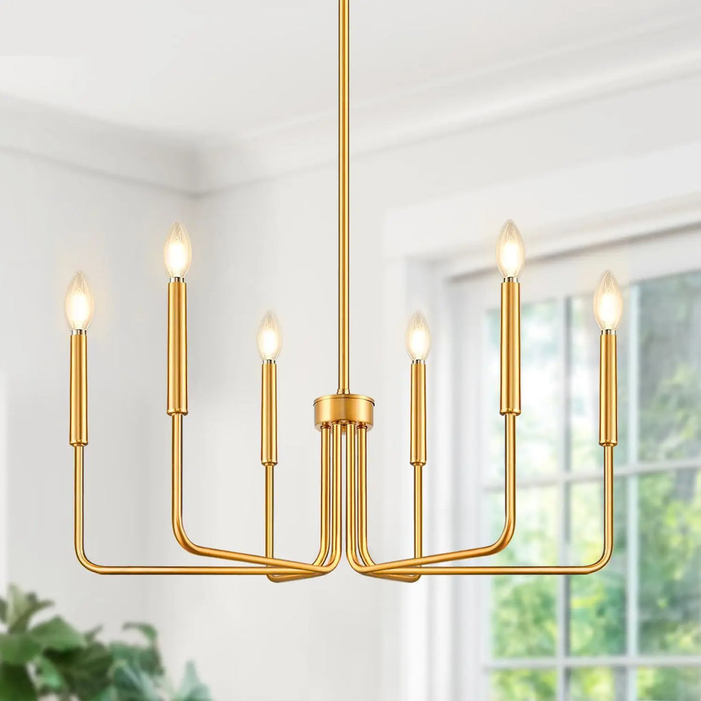Retro Loft Candle Chandeliers