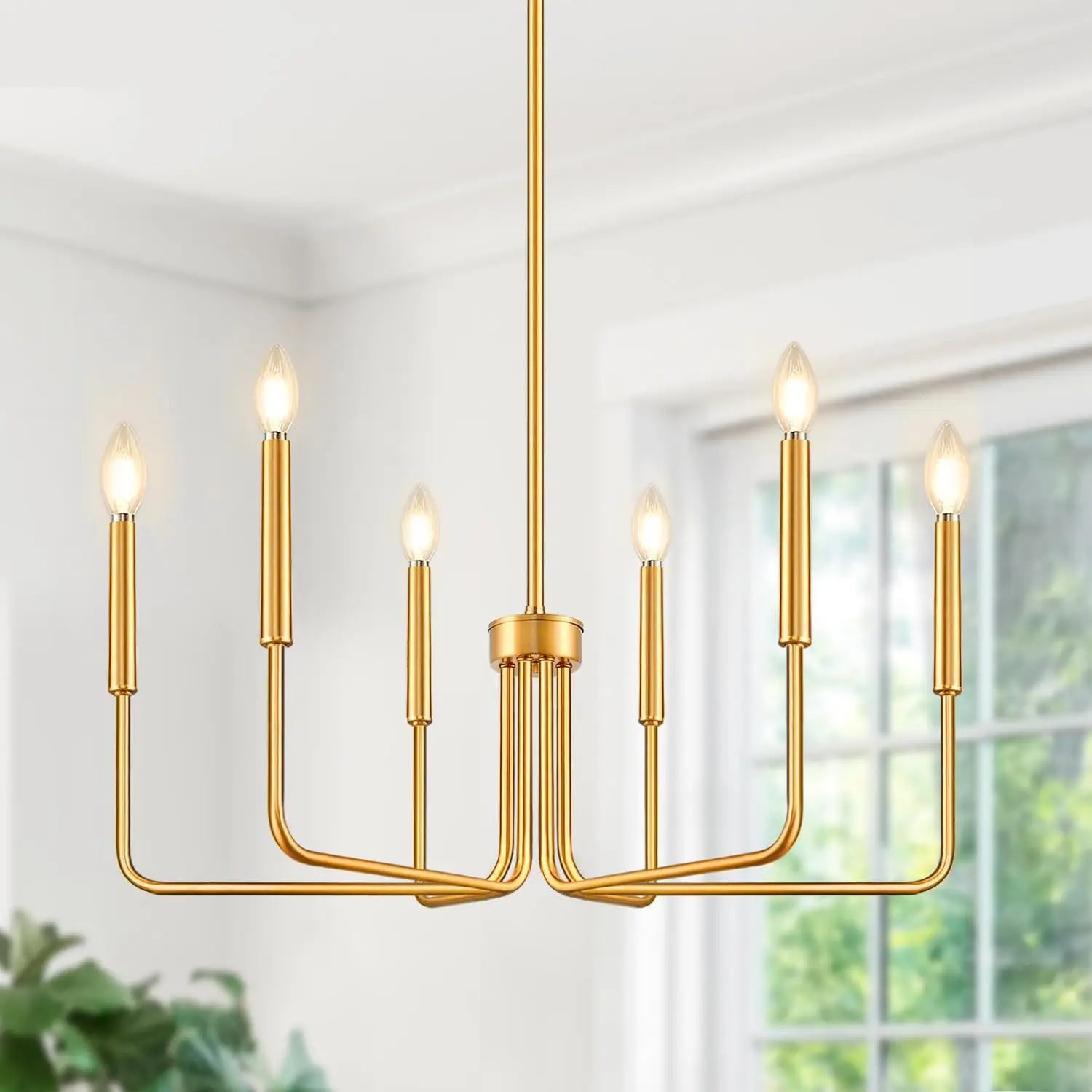 Retro Loft Candle Chandeliers