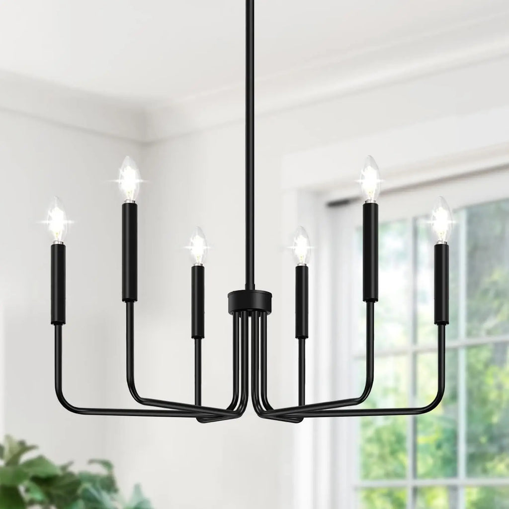Retro Loft Candle Chandeliers