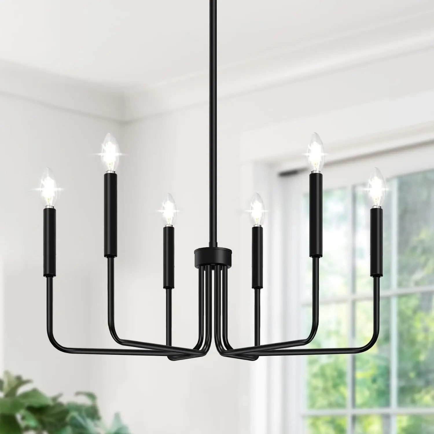 Retro Loft Candle Chandeliers