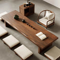 Solid Wood Low Floor Table, Meditation, Tea Ceremony. 47.2x23.6x13.7in,