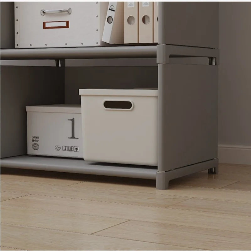 Multi-Layer Bookshelf Easy Assembly.