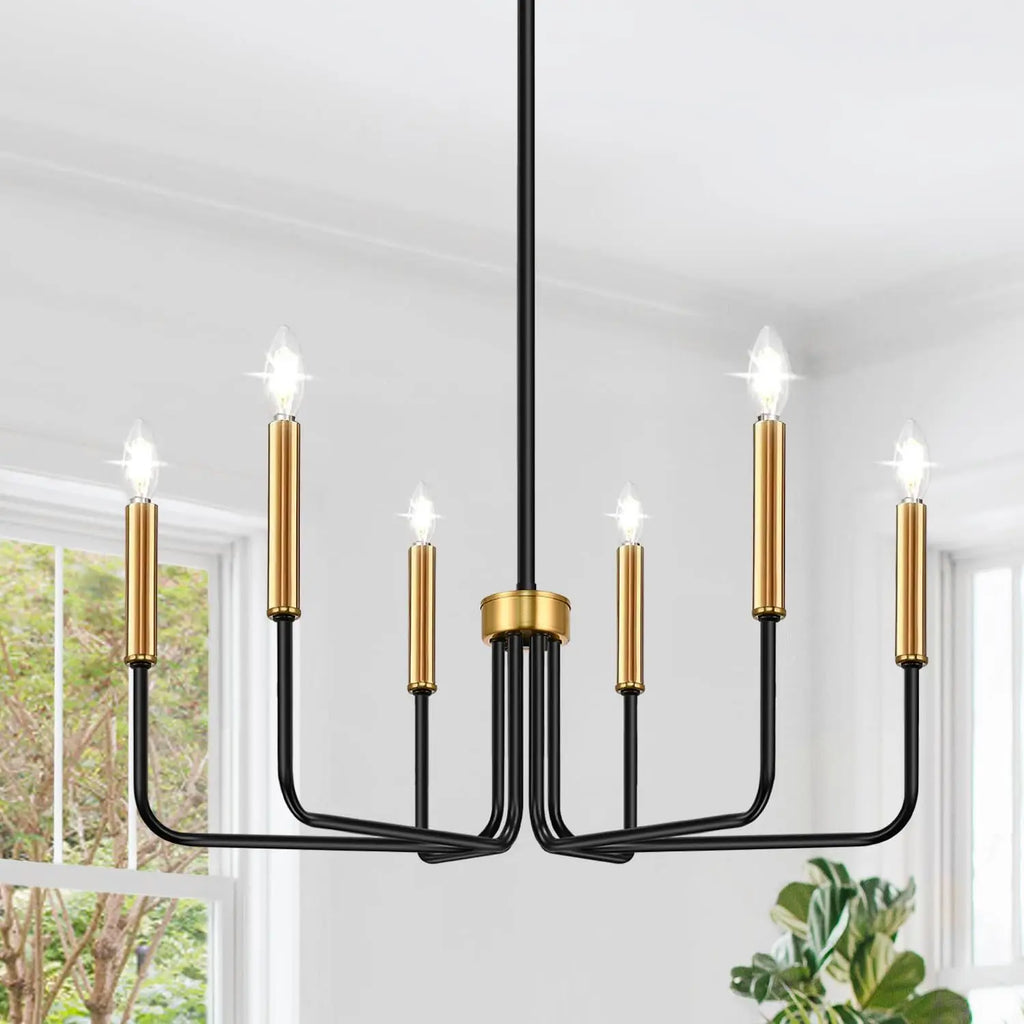 Retro Loft Candle Chandeliers