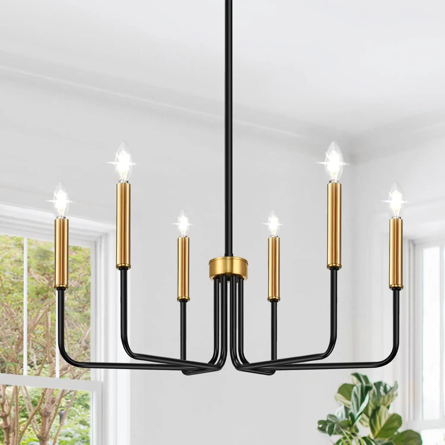 Retro Loft Candle Chandeliers