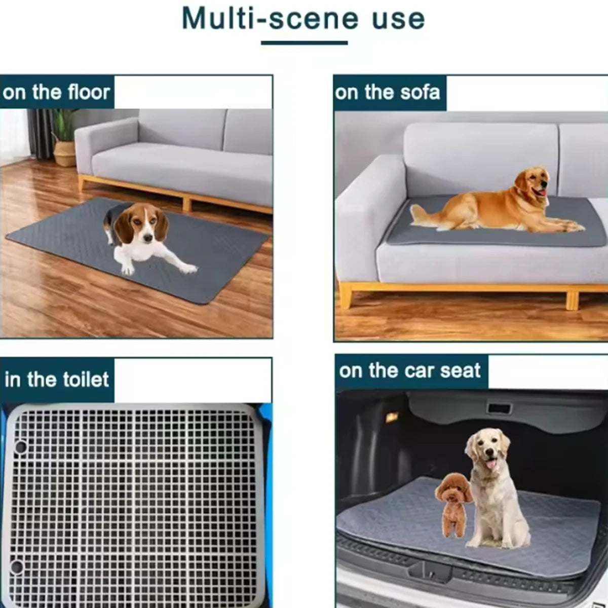 Dog Urine Mat Car Seat Floor Sofa Waterproof Absorbent Puppy Cat Training.