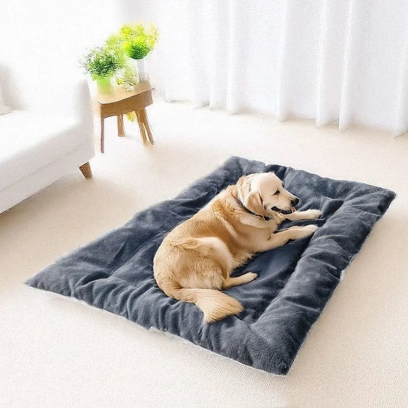 Extra Large Plush Dog Bed, Crate Mat Bed For Small Medium Large Dog Bed