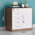 3/4/5 Drawer Office Filing Cabinet, Lock, Dividers Storage Filing Cabinets Living Room Organizer Cabinet Kitchen Home Furniture