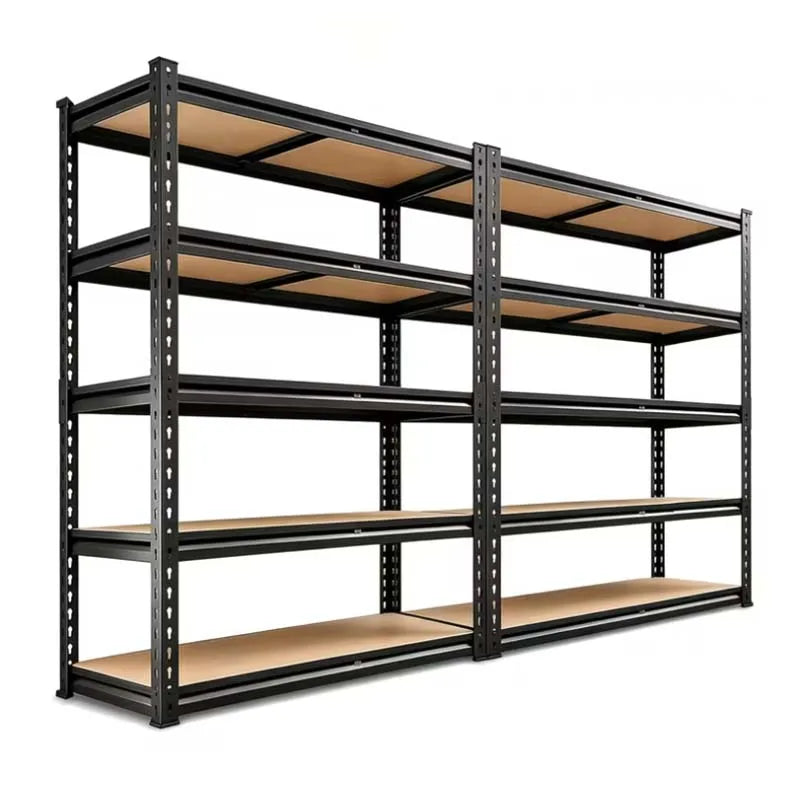 Adjustable Pantry Shelf Food Storage Organizer for Kitchen, Living Room Plant Stand & Display Rack, No-Tool Assembly